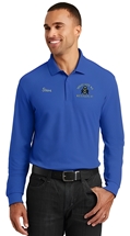 Long Sleeve Masonic Blue Lodge Pique Polo Golf Shirt